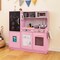 Wooden Pretend Play Kitchen Set for Toddlers, Boys & Girls Ages 3-6 with Cooking Accessories
